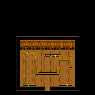 Camp Gorlag: Clothier map