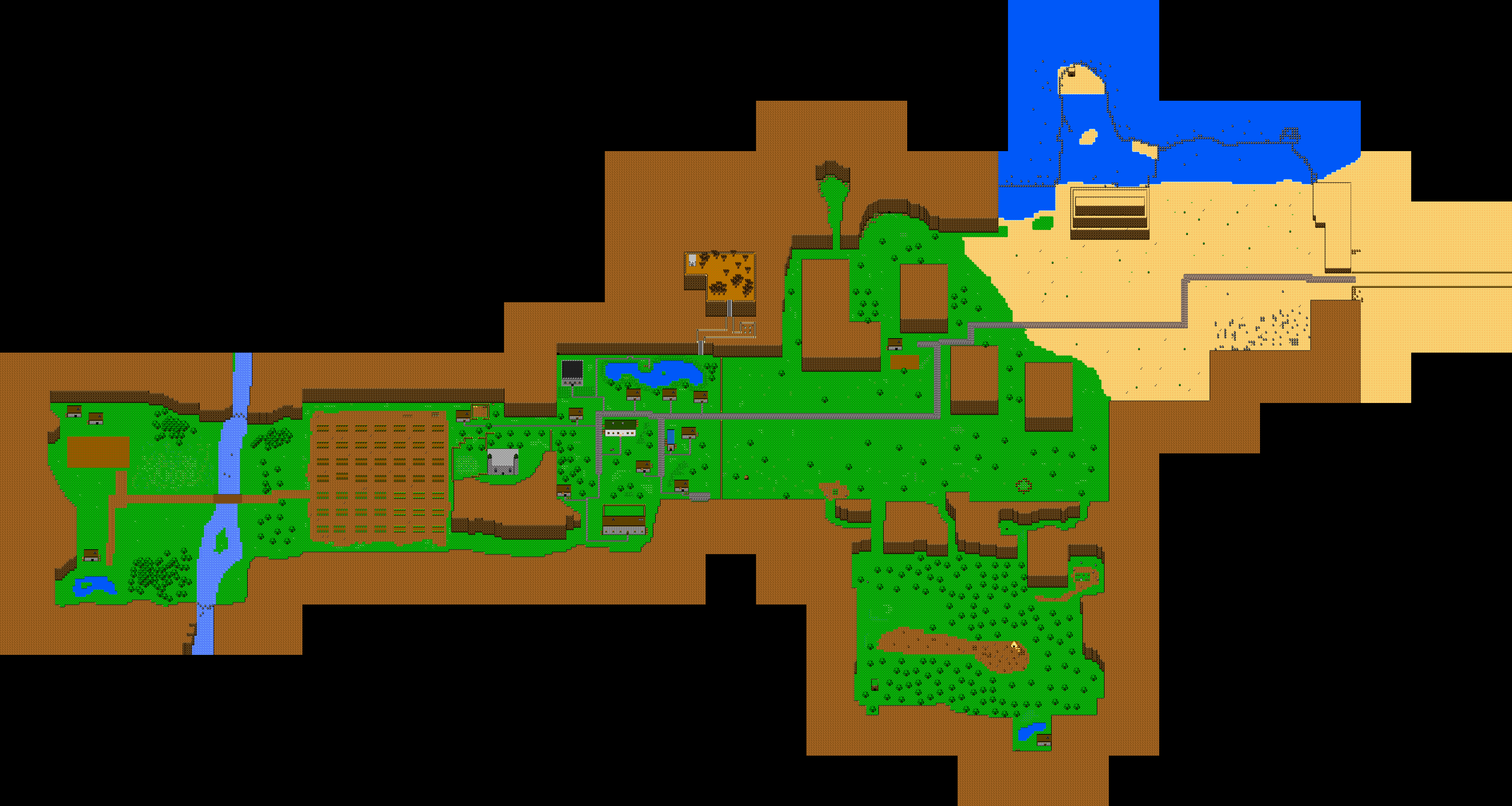 Hanura Valley map