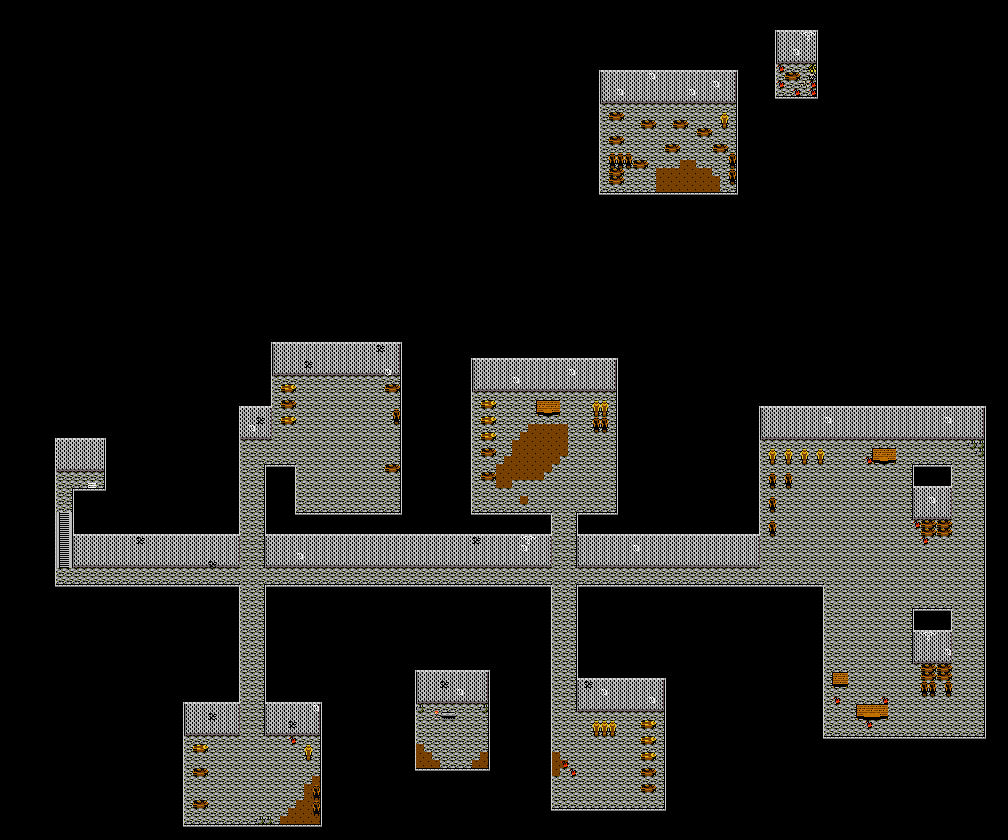 Watcher's Bluff Crypt map