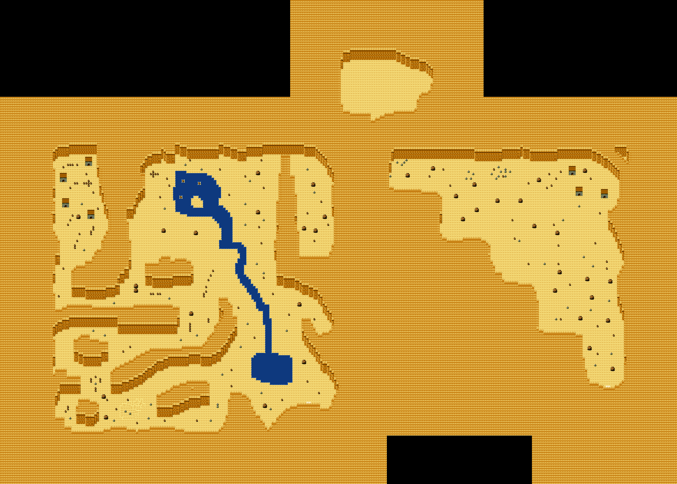 Sandworm Cave map
