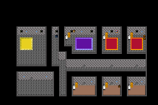 Palehearth Fortress: Top Floor map
