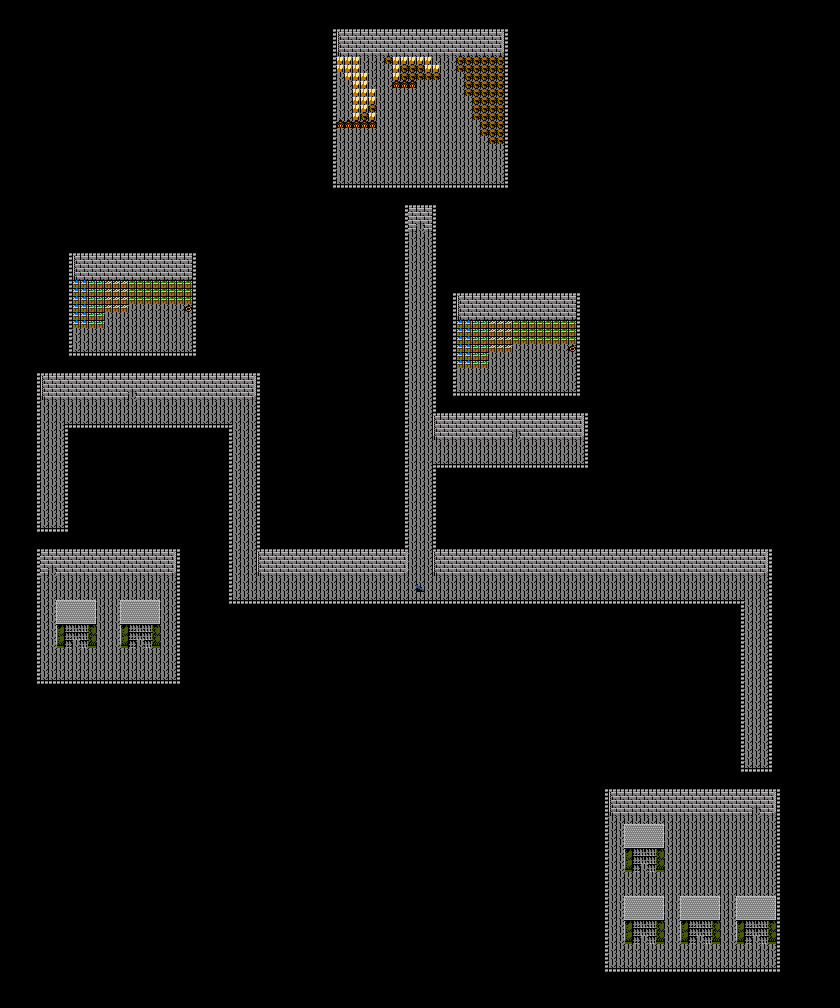 Palehearth Fortress: Basement map